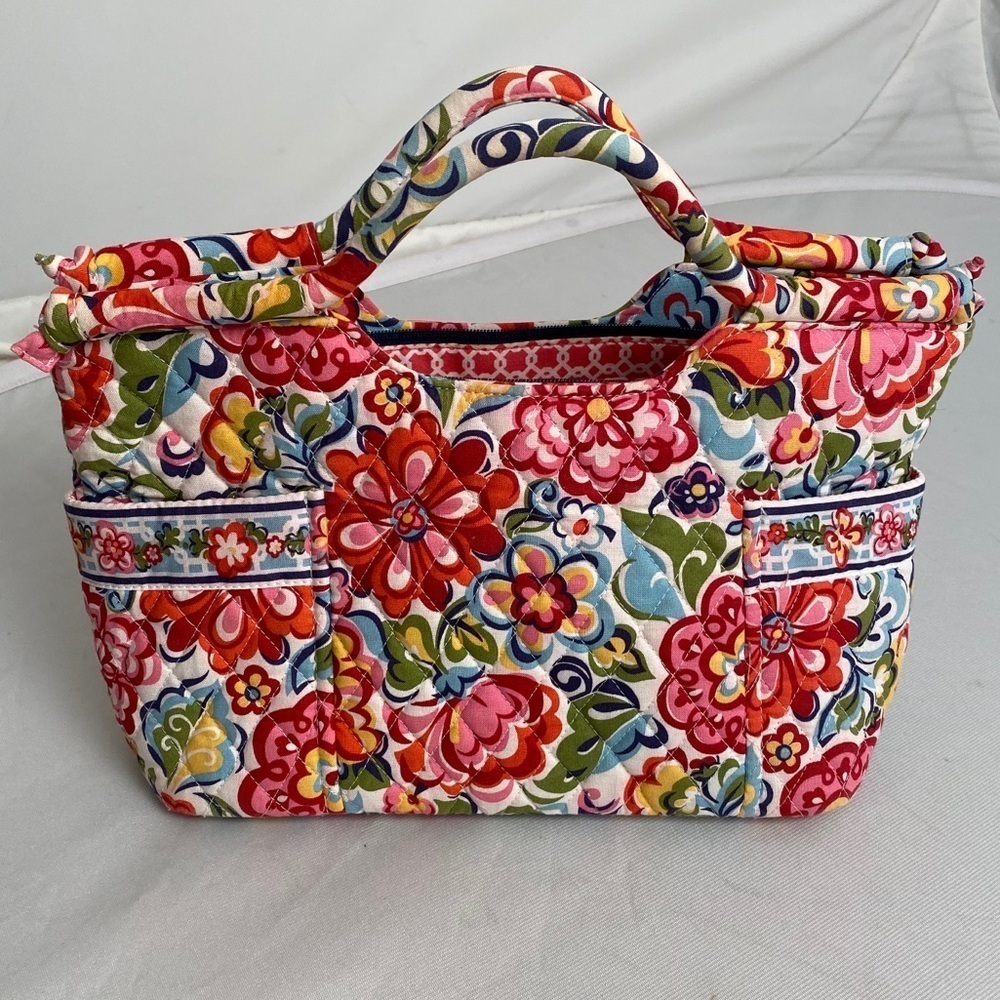 Vera Bradley Hope Garden Gabby multicolor dual handle tote bag